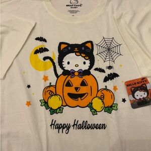 Hello Kitty Halloween Graphic Tee | XL | Sanrio | Cute Fall Shirt